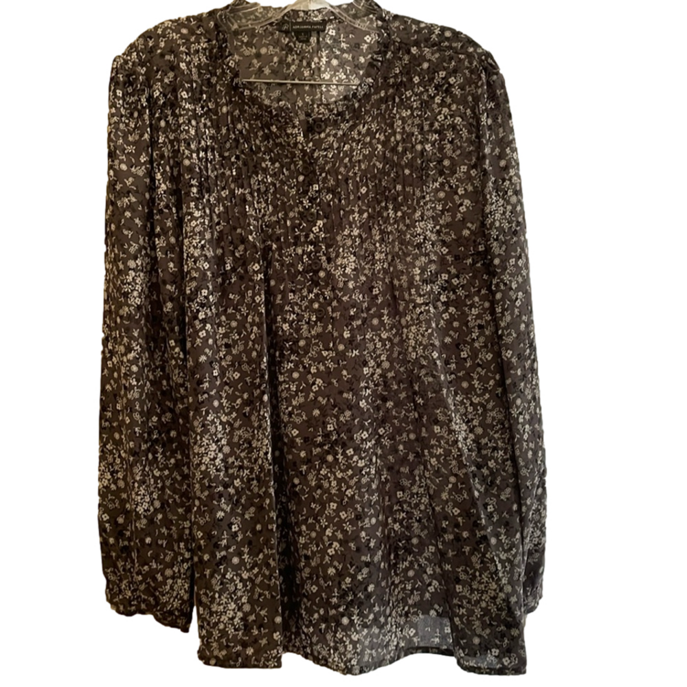 Adrianna Papell  Blouse Size L